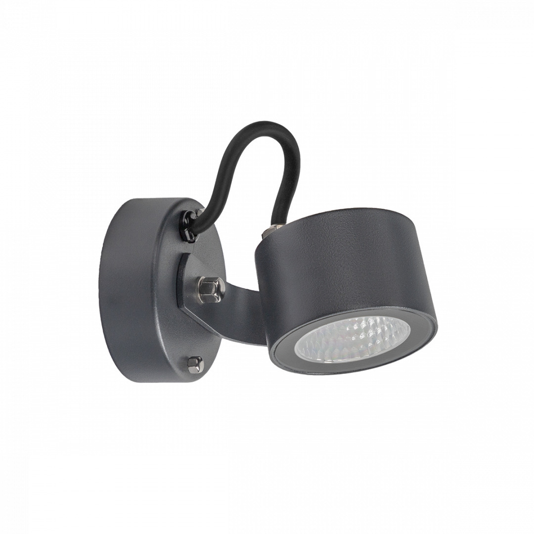 Norlys MOSS 6164GR outdoor wall lamp - LED 8W 4000K, graphite