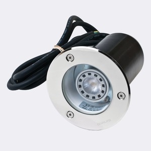 Recessed outdoor luminaire Rena 1760 Stainless Steel Norlys small 0