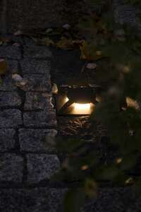 Recessed outdoor luminaire Rena 1770 Graphite 7016 Norlys small 2