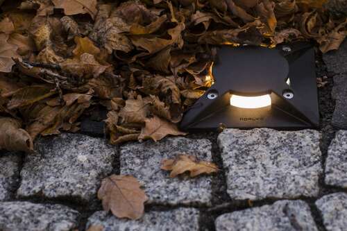 Check RENA 1771B Recessed Outdoor Luminaire Black 9005 Norlys