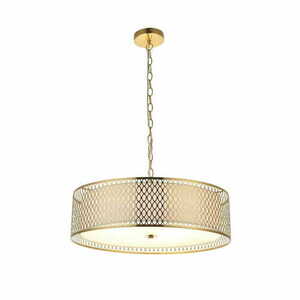 Endon Cordero 3 Light White Gold Pendant Light 101569 small 6