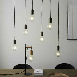 Pendant Light Endon Stellan Wood 6-Light E27 101684 small 2