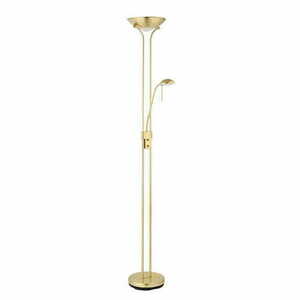 Endon Rome Brass Copper Modern Floor Lamp 180cm R7s small 1