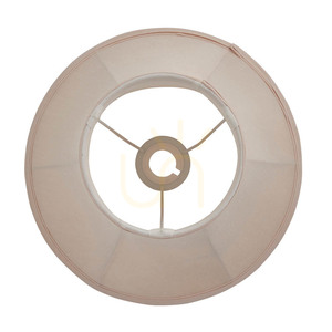 Endon Carrie Cream Fabric Lampshade 31cm small 2