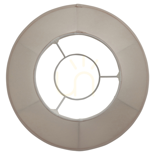 Check Endon Carrie Cream Fabric Lampshade 41cm x 28.5cm CARRIE-16