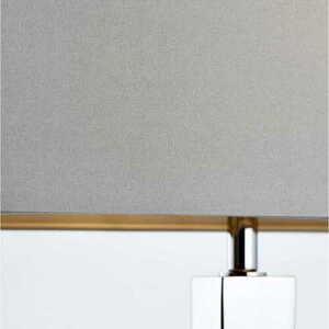 Endon Moreto Grey Chrome Modern Floor Lamp small 1