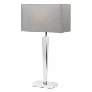 Endon Moreto Grey Chrome Modern Floor Lamp small 0