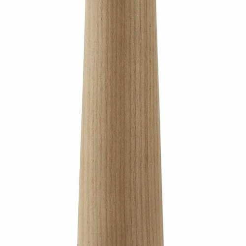 Check Endon Altesse 2-Light Wood Fabric Floor Lamp Beige Chrome 171cm