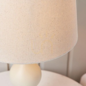 Endon Marsham MARSHAM-TLIV table lamp, ivory, E14, 48 cm small 12