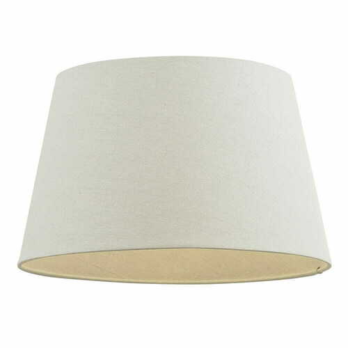Check Endon Cici Ivory Fabric Lampshade 26cm CICI-10IV