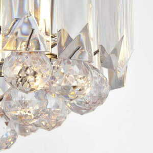 Endon Fargo Chrome 2 Light Ceiling Lamp small 2