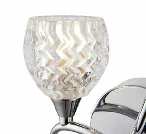 Boyer BOYER-2WBCH-L Endon wall lamp small 1