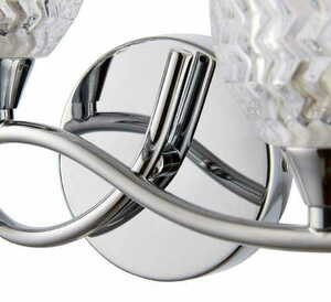 Boyer BOYER-2WBCH-L Endon wall lamp small 3