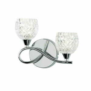 Boyer BOYER-2WBCH-L Endon wall lamp small 0