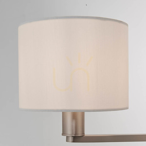 Endon Daley 3 Light Pendant Lamp White Silver E14 60256 small 6