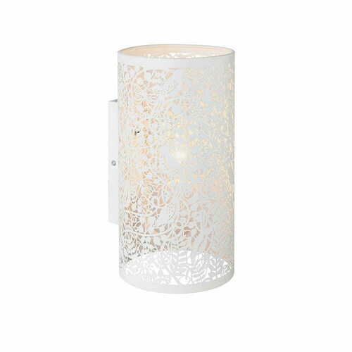 Check Endon Secret Garden Beige Steel Wall Light 61684