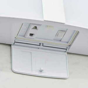 Endon Onan 68930 LED Wall Light White Silver Motion Sensor IP44 small 2