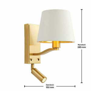 Harvey wall lamp 69092 Endon small 1