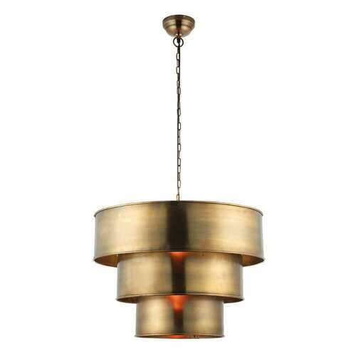 Check Endon Morad Brass Pendant Light 69783