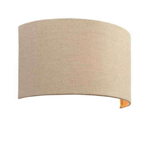 Check Endon Obi Beige Fabric Wall Light 70335