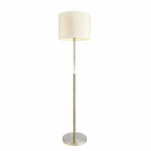 Endon Andromeda White Silver Floor Lamp 71620 small 0