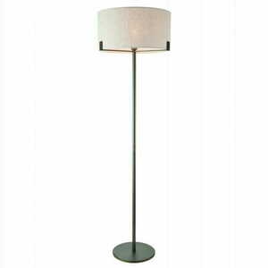 Endon Hayfield Beige Fabric Floor Lamp 172.5cm E27 72634 small 3