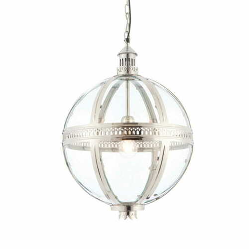 Check Endon Vienna Brass Glass Pendant Light 41cm 73108