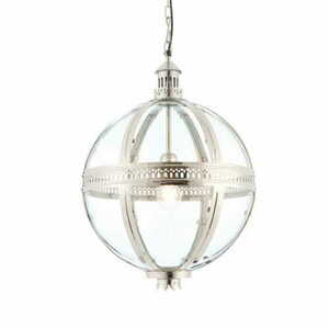 Endon Vienna Brass Glass Pendant Light 41cm 73108 small 0