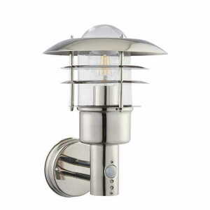 Outdoor Wall Lamp Endon Dexter 74702 Silver Stainless Steel IP44 E27 small 4