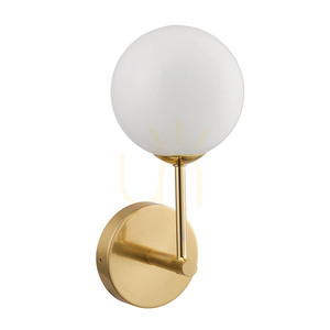 Endon Otto Brass White Wall Light 75960 small 9