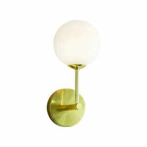Endon Otto Brass White Wall Light 75960 small 0