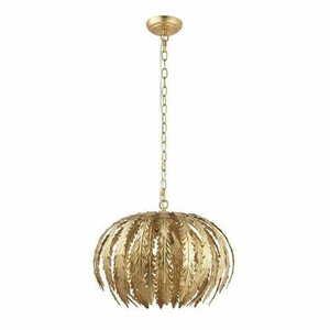 Endon Delphine Gold 3-Light Pendant Lamp 76360 small 2