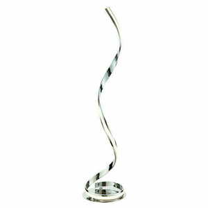 Endon Aria LED Chrome White Floor Lamp 121cm 76395 small 0