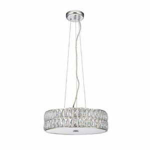 Endon Verina 76513 Chrome Crystal LED Pendant Light small 1