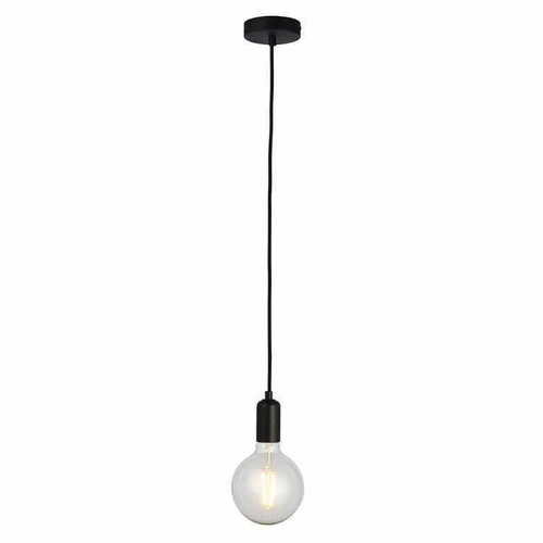 Check Endon Studio Black Steel Pendant Light 76581