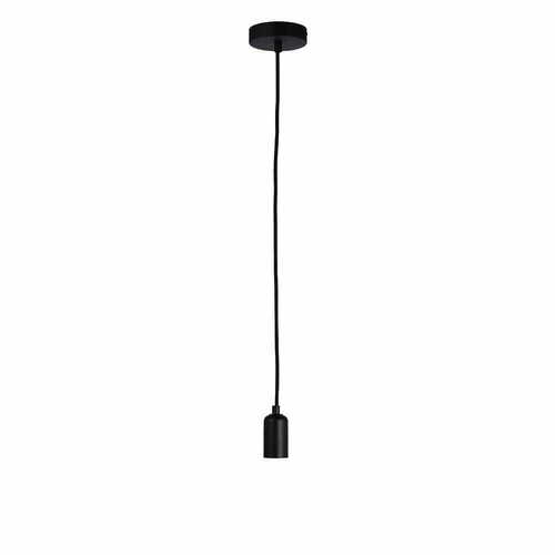 Check Endon Studio Black Steel Pendant Light 76581