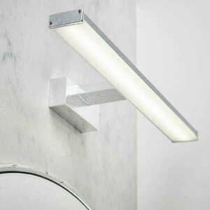 Endon Axis Chrome LED Wall Light 76658 IP44 900lm 6500K small 3