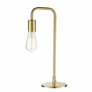 Endon Rubens Brass Steel Floor Lamp 45cm E27 77117 small 0