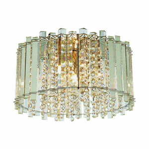 Endon Hanna Chrome Crystal 4-Light Ceiling Light 78698 small 0