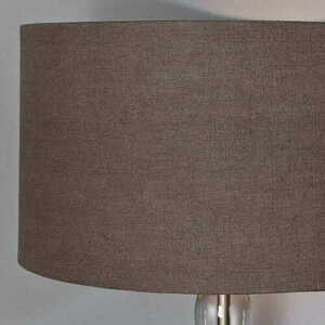 Endon Caia Brown Glass and Fabric Table Lamp 62 cm 79835 small 5