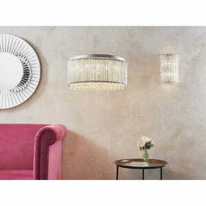 Endon Galina Chrome Crystal Wall Light 81978 small 5