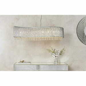 Endon Galina Chrome Crystal 8-Light Pendant Lamp 81979 small 1
