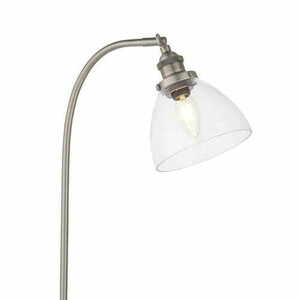 Endon Hansen Standing Lamp Silver Glass Steel 53.3 cm 91740 small 2