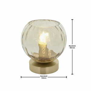 Dimple standing lamp 91973 Endon small 1