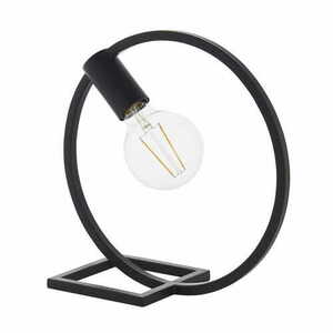 Standing Lamp Endon Shape Circle Black Steel 31.2 cm 92222 small 6