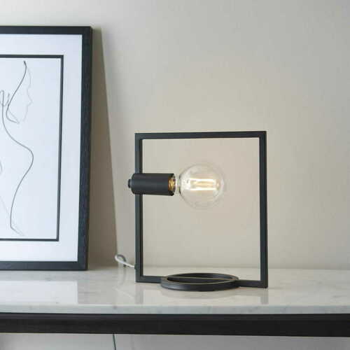 Check Shape Rectangle Standing Lamp 92224 Endon