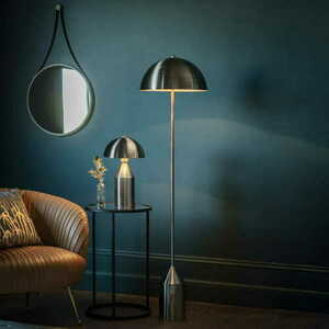 Endon Nova Nickel Steel Floor Lamp 95468 small 2