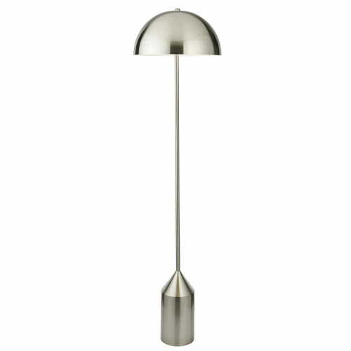 Check Endon Nova Nickel Steel Floor Lamp 95468