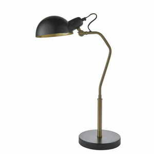 Endon Largo Brass Black Standing Lamp 95478 small 7