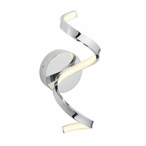 Check Endon Astral Chrome White LED Wall Light 96433 IP44